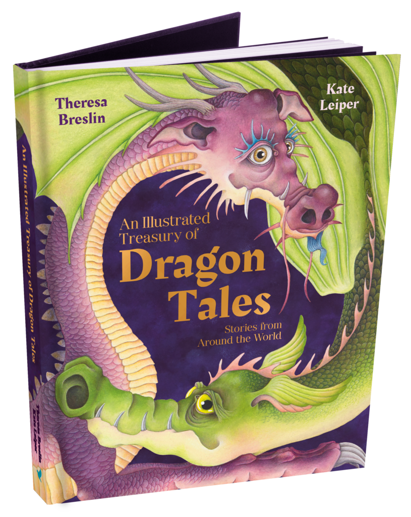 An Illustrated Treasury of Dragon Tales - cover image